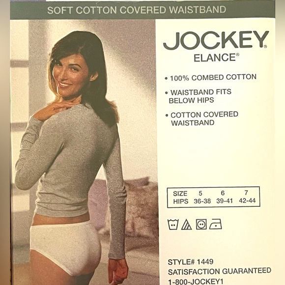 Jockey Bikini Panties. 3 pack. New with tags. Cotton. Women’s size 7: - Picture 5 of 6